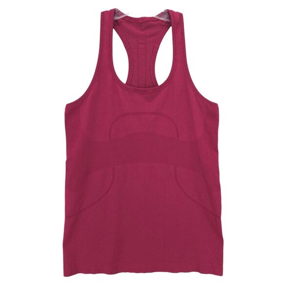 LULULEMON Swiftly Tech Racerback Tank Top Pomegranate Size 10 - Picture 1 of 3